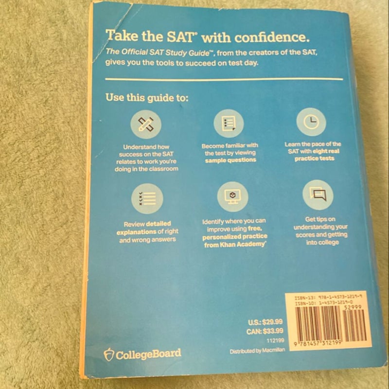 Official SAT Study Guide 2020 Edition