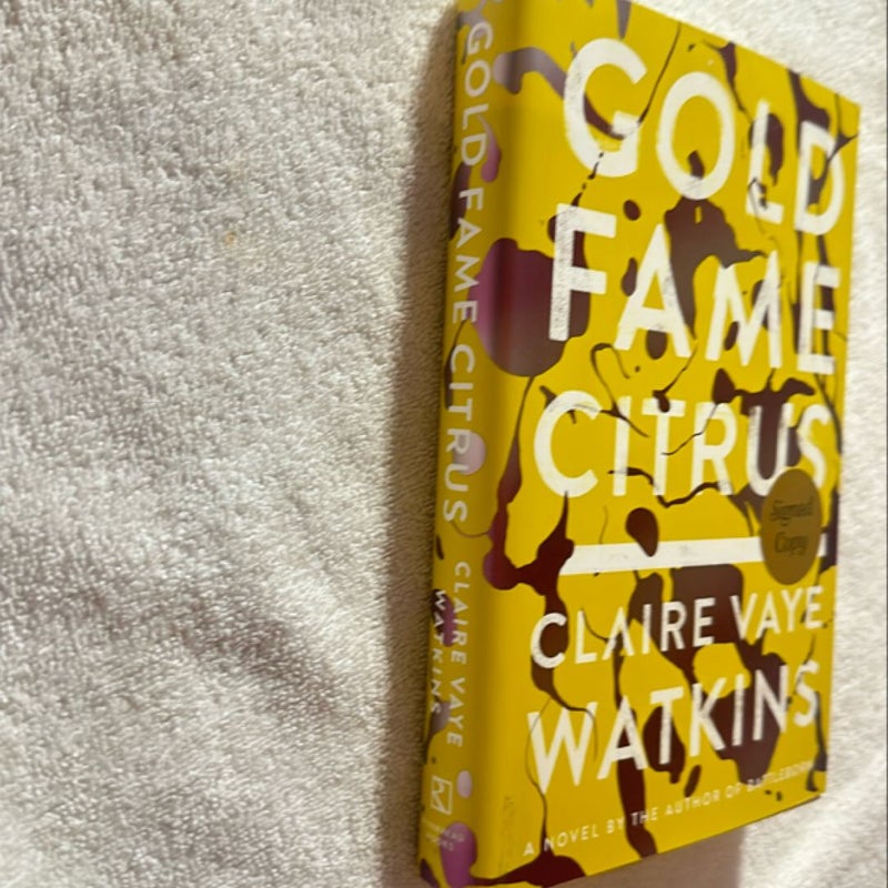 Gold Fame Citrus Signed Copy