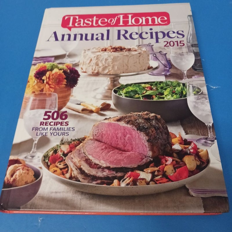 Taste of Home Annual  Recipes  2015
