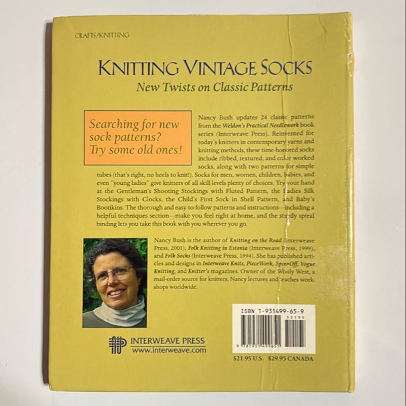 Knitting Vintage Socks