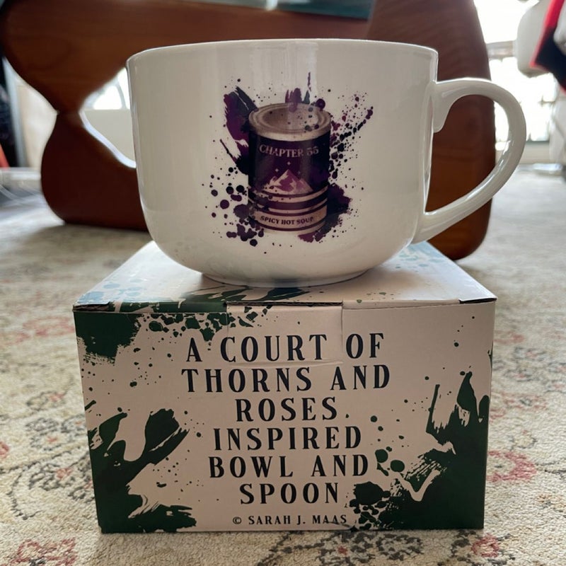 ACOTAR Chapter 55 inspired Bowl & Spoon