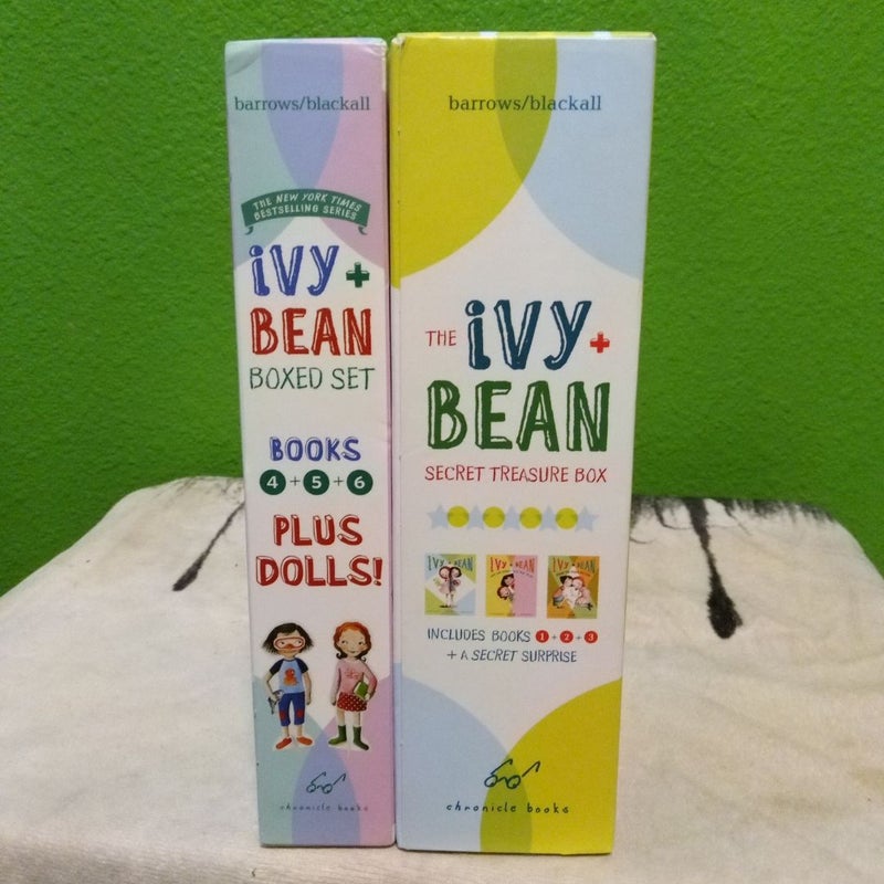 Ivy + Bean Books 1-6 + Secret Treasure Box with Stickers & Dolls