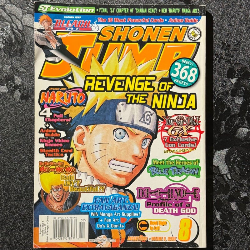 Shonen Jump Volume 5 Issue 8 Number 56 August 2007