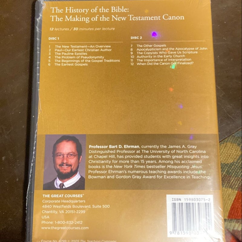 History of the Bible