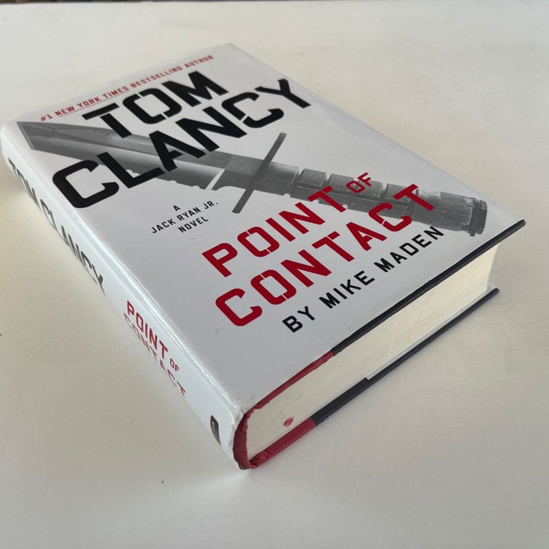 Tom Clancy Point of Contact (A Jack Ryan Jr Novel) 1st Edition, Hardcover