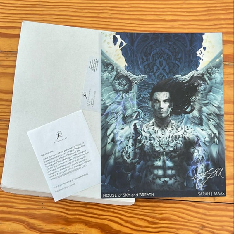 House of Sky & Breath 12x9.5 preorder art print 