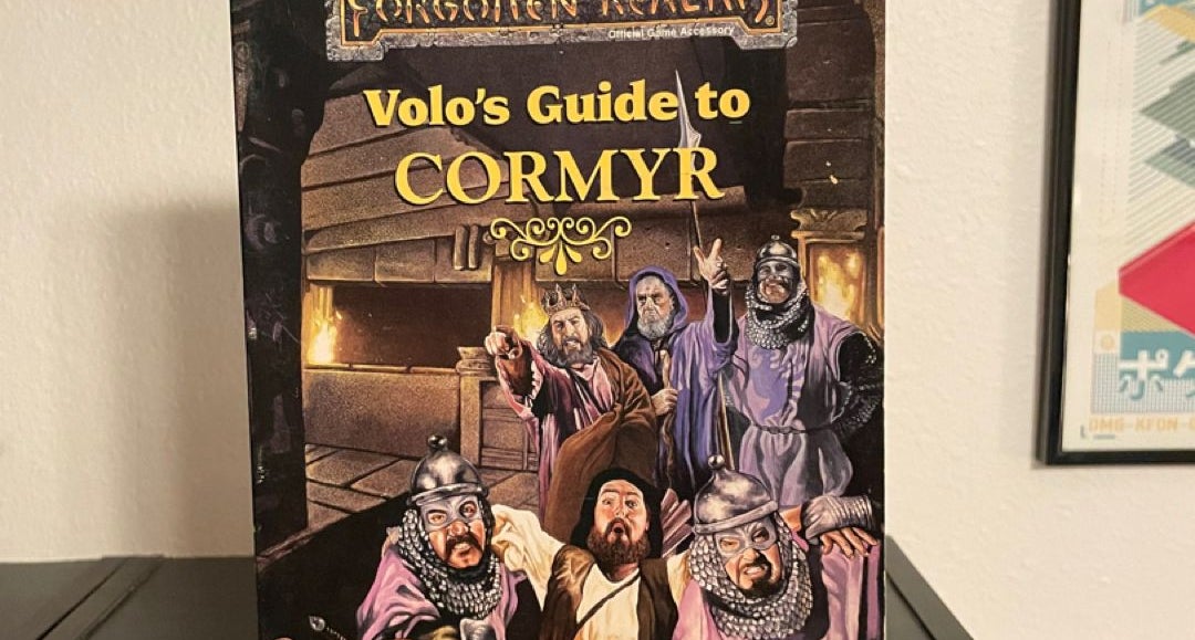 Volos guide to top cormyr by Ed Greenwood