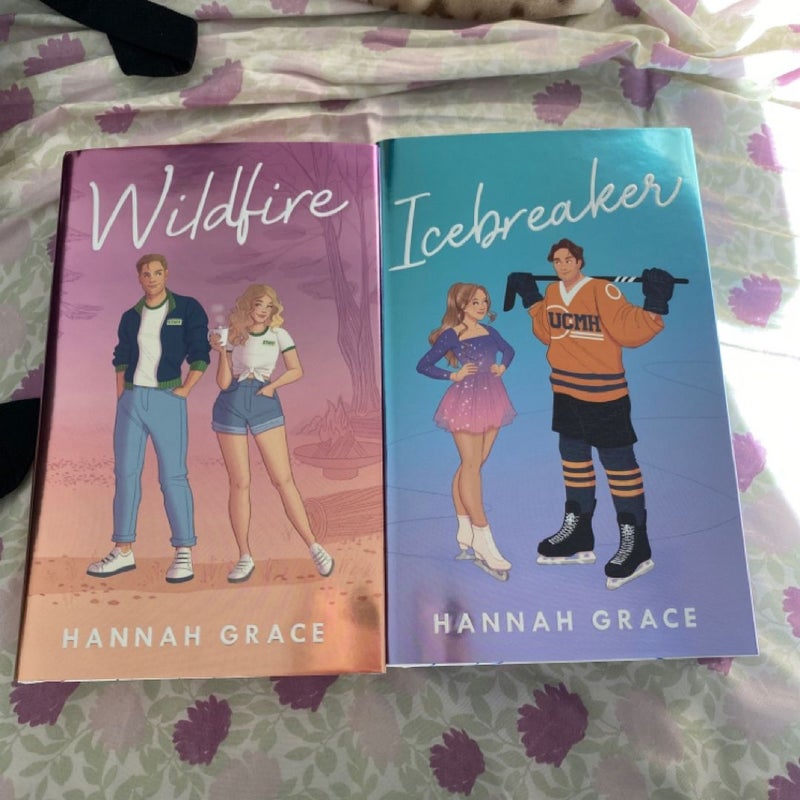 Icebreaker and Wildfire by Hannah Grace - FairyLoot Editions