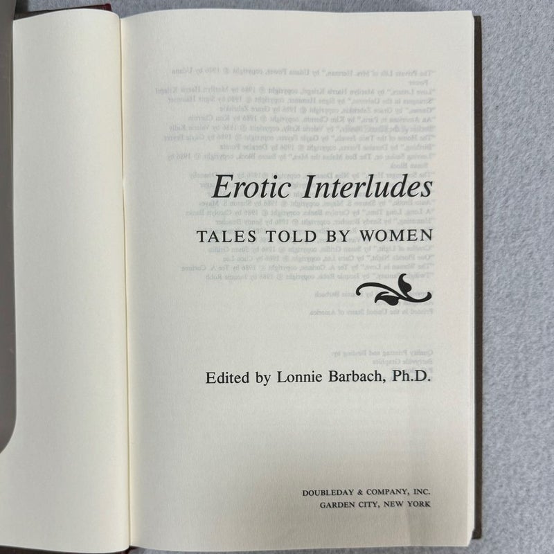 Erotic Interludes