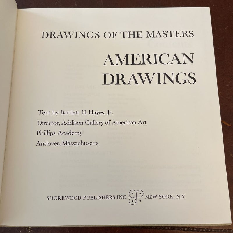 Drawings Of The Masters-American Drawings