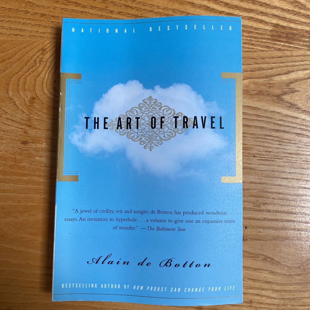 The　by　De　Paperback　Art　of　Travel　Alain　Botton,　Pangobooks