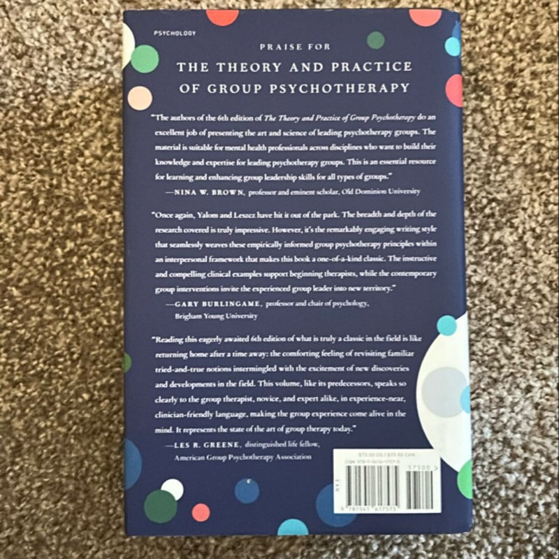 The Theory and Practice of Group Psychotherapy (Revised)