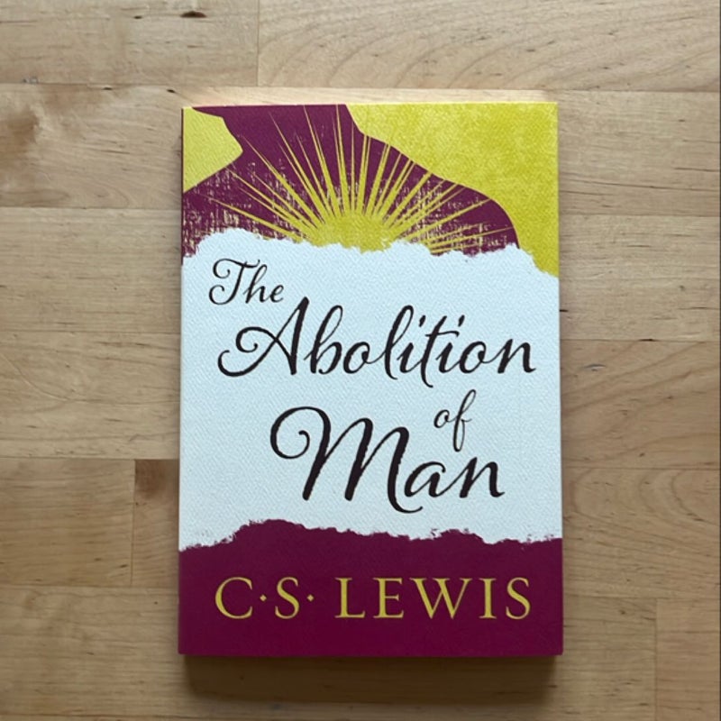 The Abolition of Man