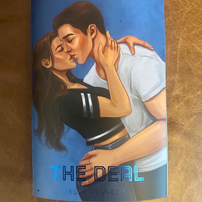 The deal off campus series special edition signed Elle Kennedy bookish box