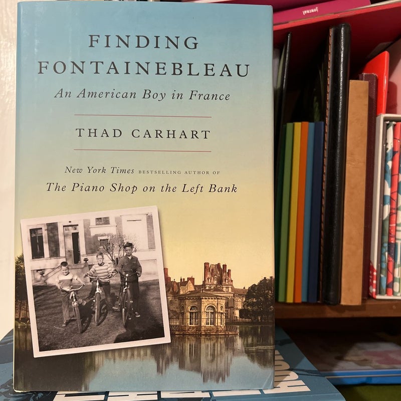 Finding Fontainebleau - signed by author