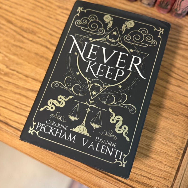 Never Keep (Book 1 in the Sins of the Zodiac Series)