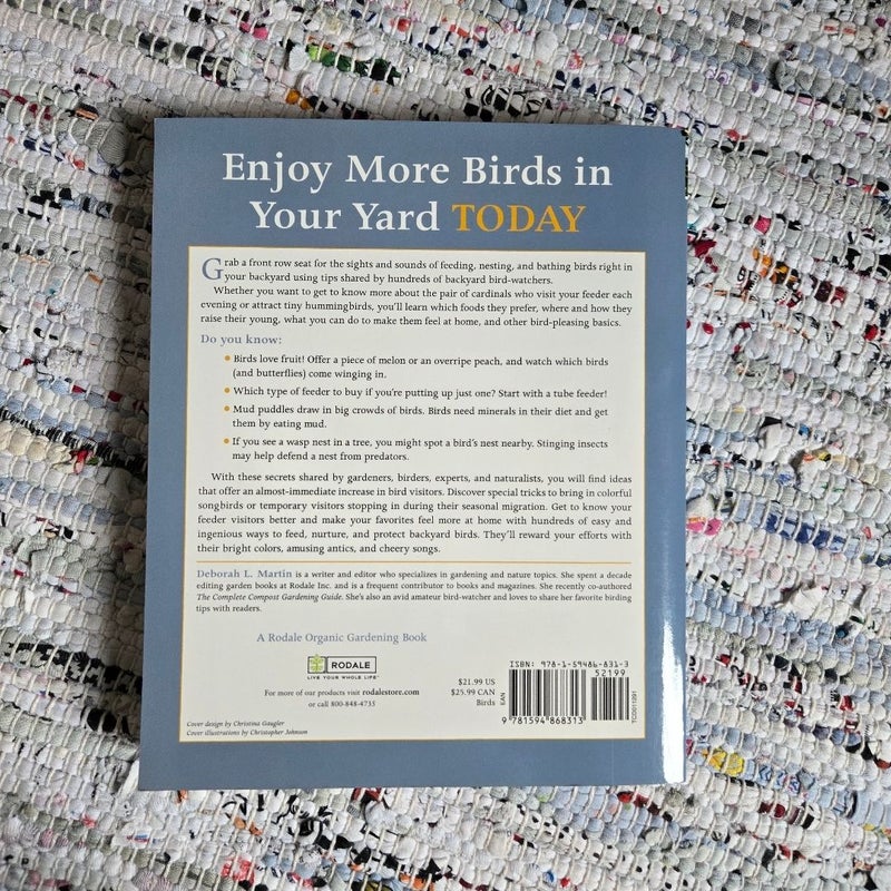 Best-Ever Backyard Birding Tips