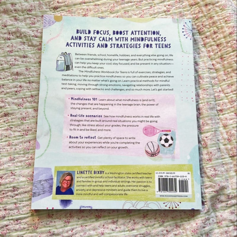 Mindfulness Workbook for Teens