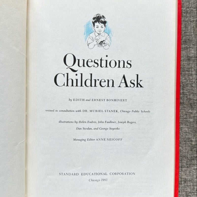 Questions Children Ask