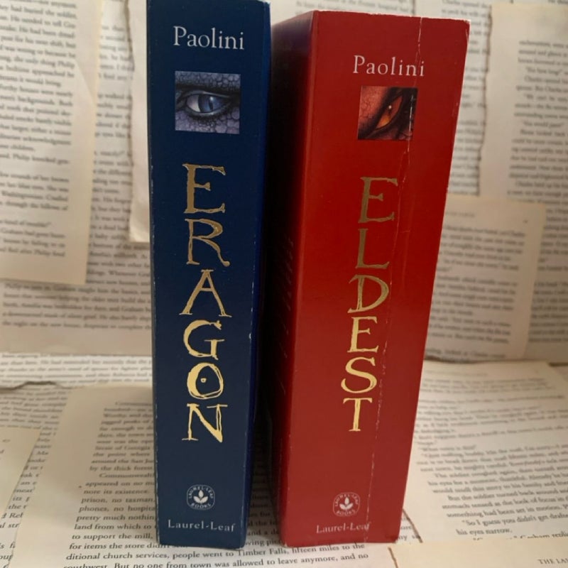 Erago and Eldest by Christopher Paolini