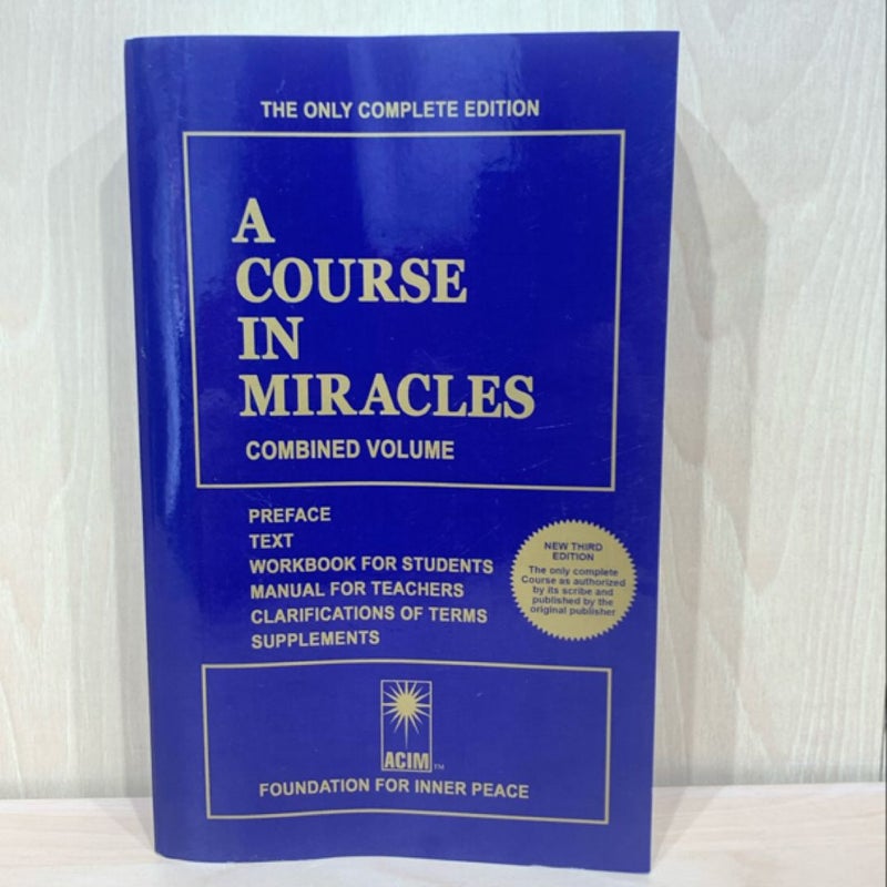 A Course in Miracles