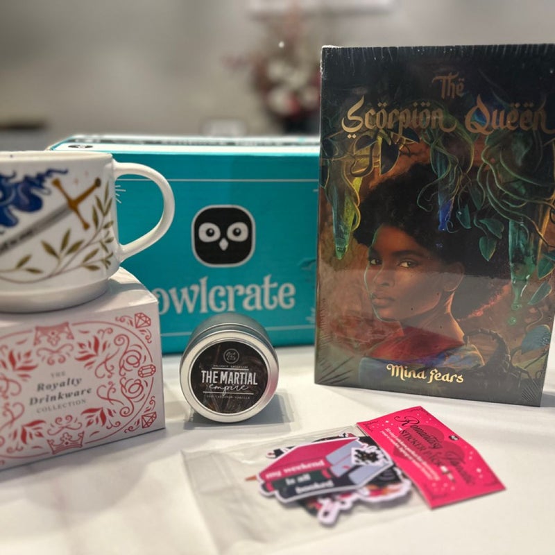 Owlcrate The Scorpion Queen YA 2025 Box