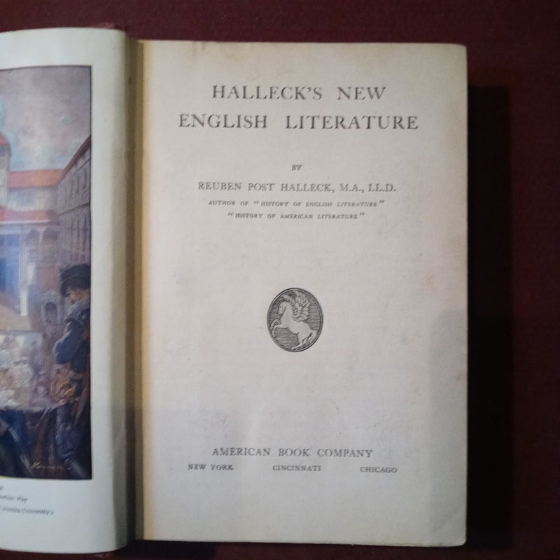 Hollenbeck's new English literature