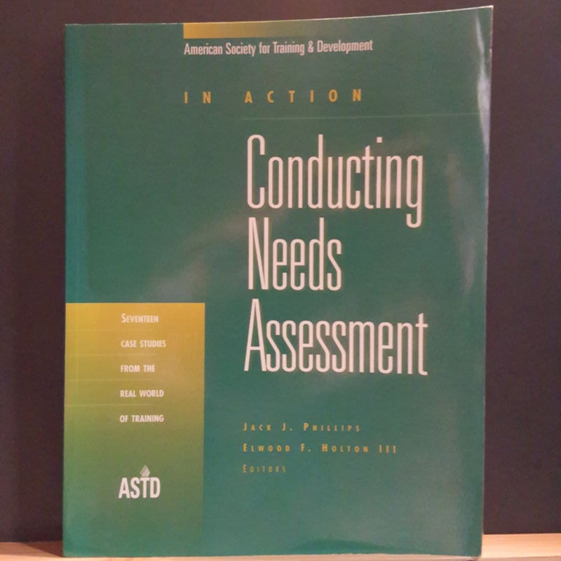 Conducting Needs Assessment