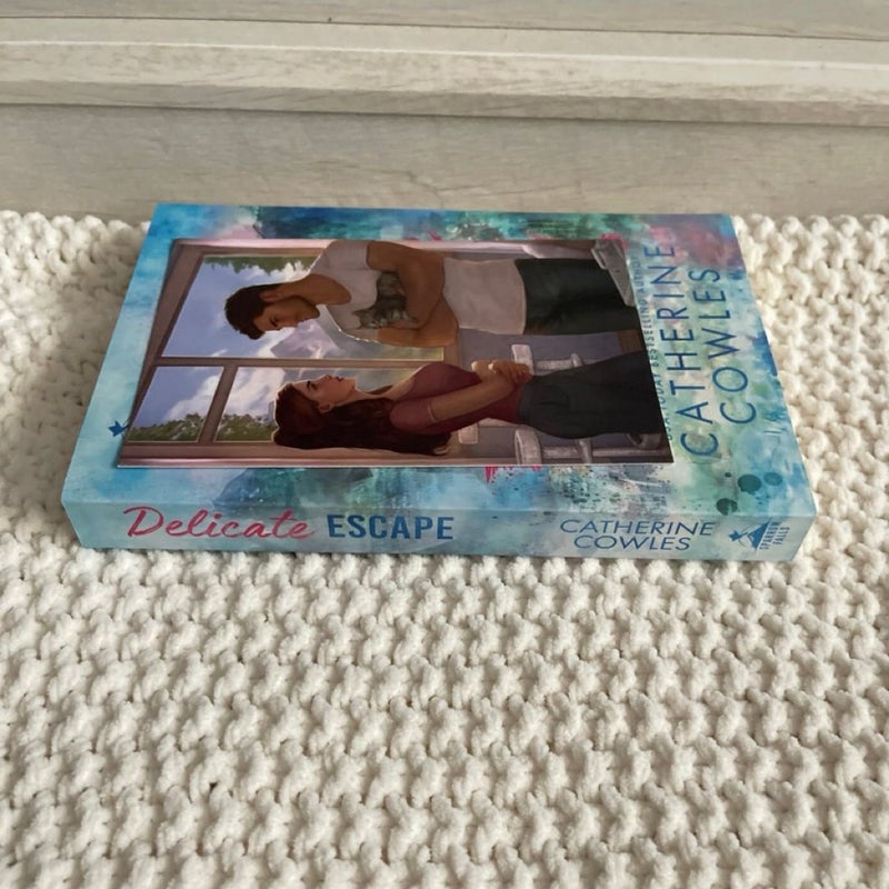 OOP Catherine Cowles indie cover Delicate Escape signed & personalized