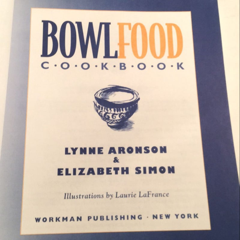 BowlFood Cookbook