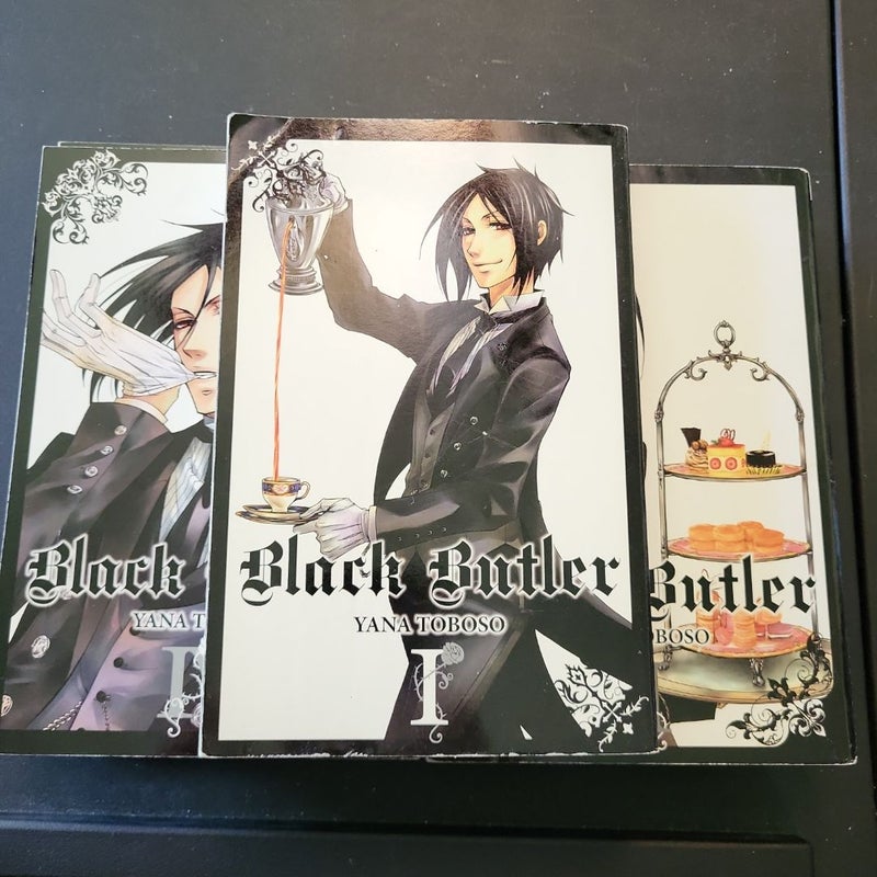 Black Butler, Volumes 1 2 4 6 7 8 9 