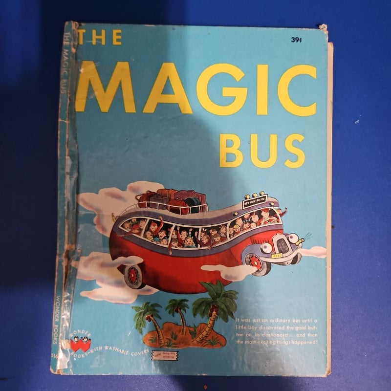 Wonder Book THE MAGIC BUS (516)