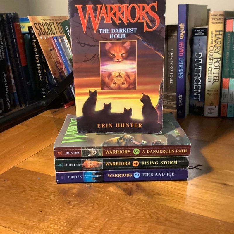 Warriors: Into the Wild books 2, 4, 5, 6