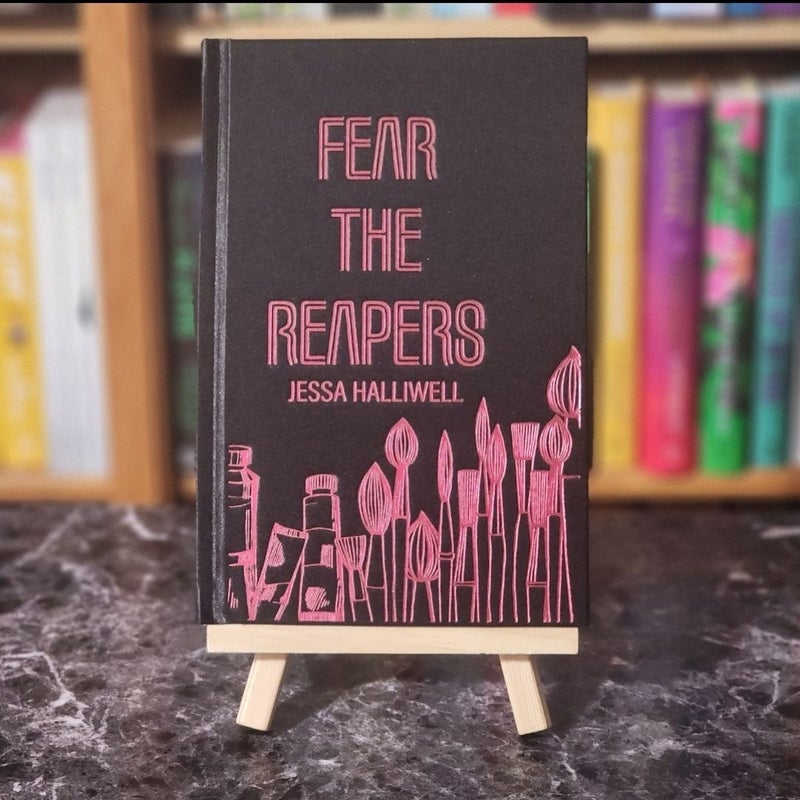 Fear the Reapers Baddies Book Box Signed 