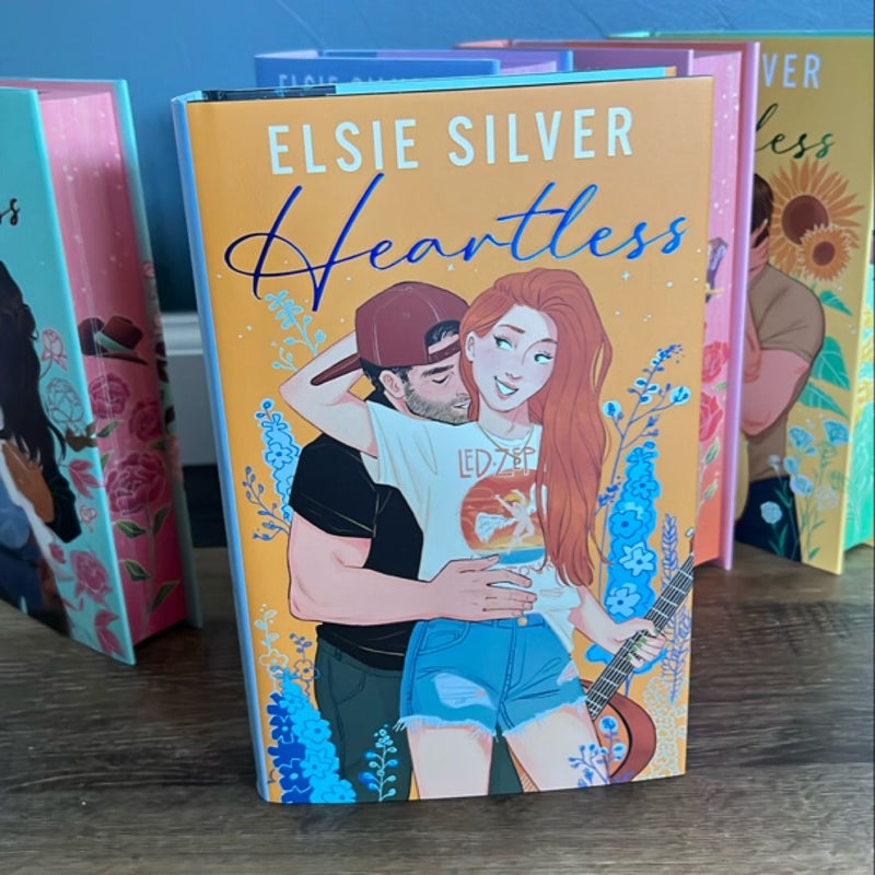 Chestnut Springs series Flawless/ Heartless/ Powerless/ Reckless/ Hopeless (signed)