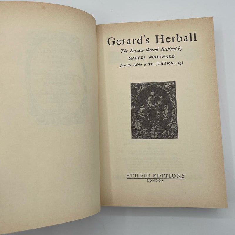 Gerard’s Herbal