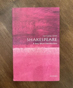 Shakespeare: a Very Short Introduction