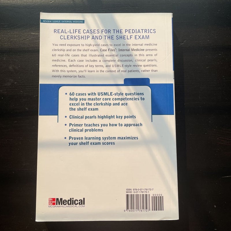 Case Files Internal Medicine, Fourth Edition
