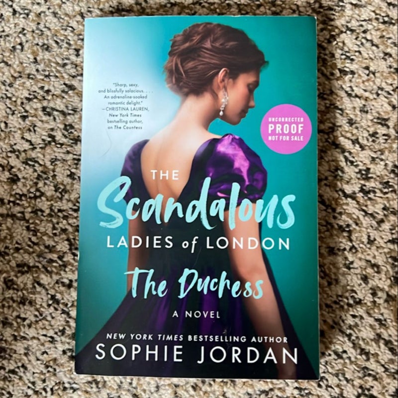 The Scandalous Ladies of London- ARC Copy