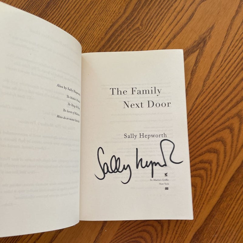 The Family Next Door (signed)