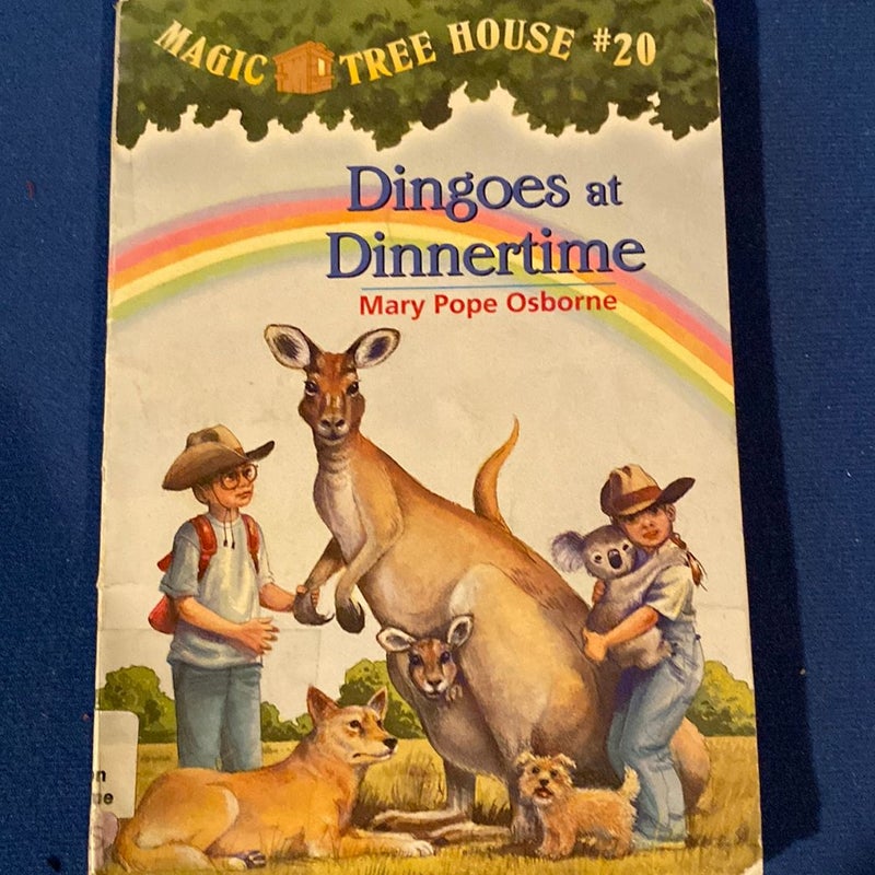 Dingoes at dinner time - Magic Tree House