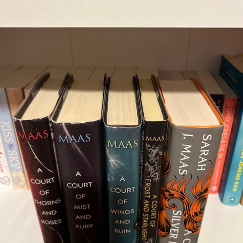 A Court of Thorns and Roses Box Set ORIGINAL OUT OF PRINT COVERS