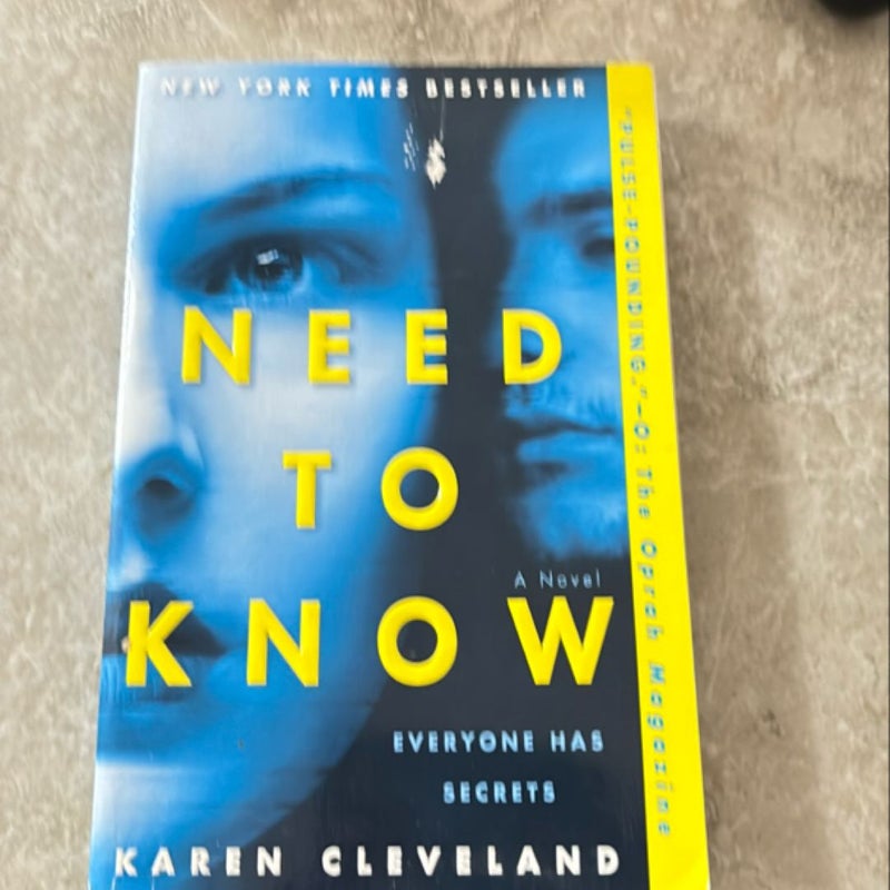 Need to Know