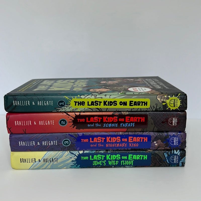 The Last Kids on Earth (4 Book) Bundle 
