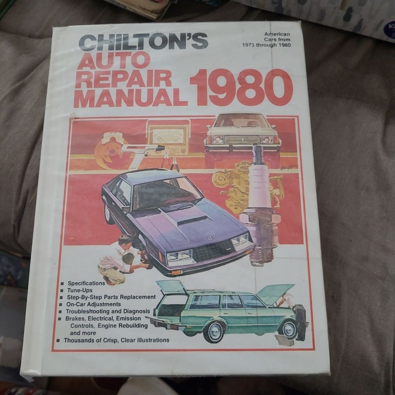 Chilton's Auto Repair Manual 1980