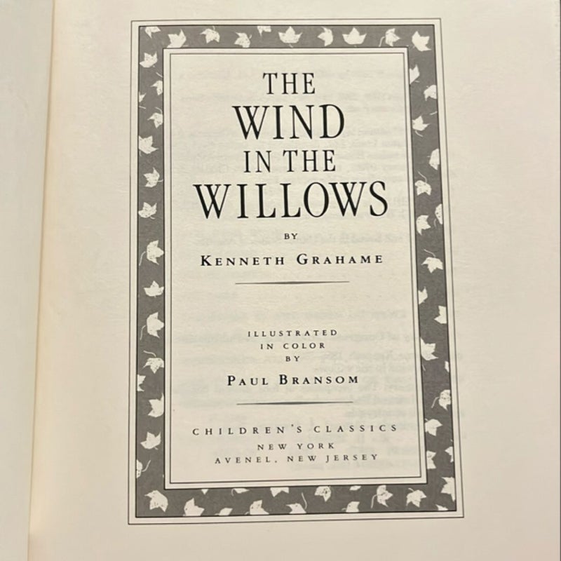 The Wind in the Willows