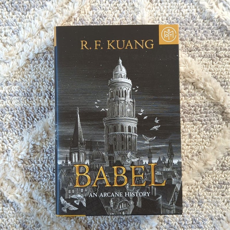 Babel An Arcane History R. F. Kuang Hardcover Book