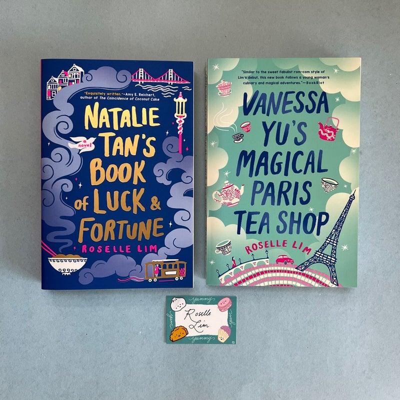 Natalie Tan’s Book of Luck and Fortune and Vanessa Yu's Magical Paris Tea Shop