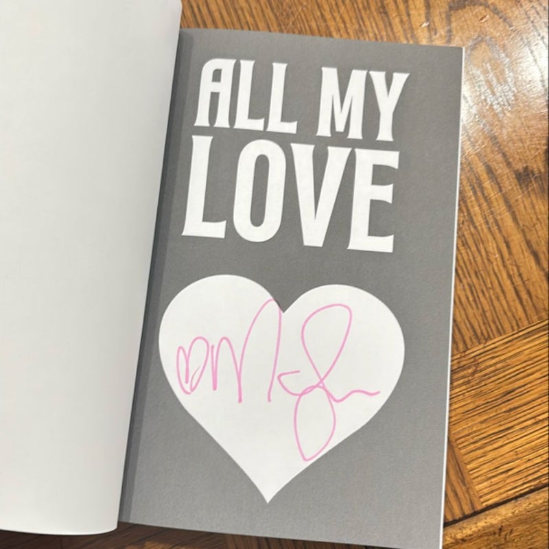 All My Love *signed special edition*