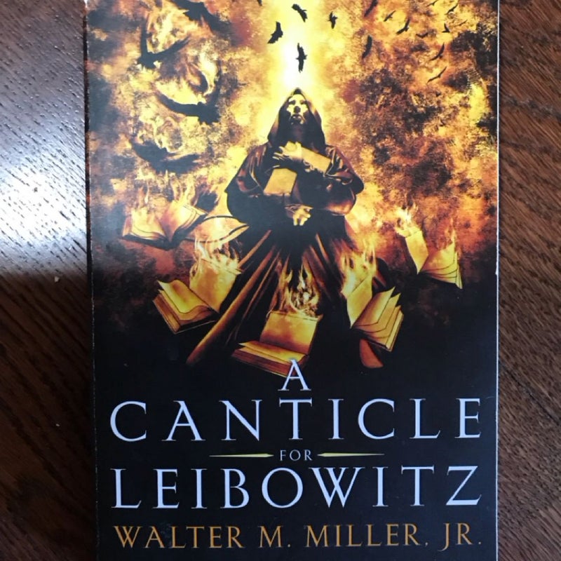A Canticle For Leibowitz ~ VTG Sci-Fi Fantasy Humor Spiritual paperback novel 